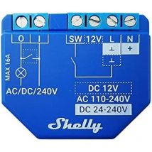Shelly - WLAN-Schaltaktor Plus 1, 16 a, Bluetooth