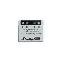 Shelly - pm Mini Gen3 interruptor eléctrico Interruptor inteligente 1P Gris
