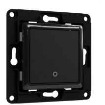 Shelly - Wandtaster Wall Switch 1, schwarz