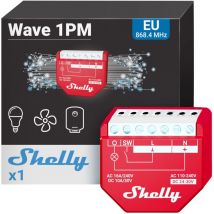Wave 1PM Attuatore interruttore Z-Wave, Z-Wave+ - Shelly