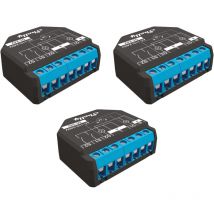 Shelly - WLAN-Schaltaktor Plus 2PM, 2x 10 a, Bluetooth, 3 Stück