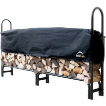 Shelterlogic - acier Étagère à bois de cheminée Stockage de bois