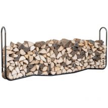 Shelterlogic - acier Étagère à bois de cheminée Stockage de bois
