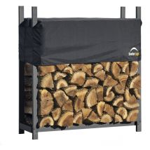 Shelterlogic - acier Étagère à bois pour cheminée Stockage de bois