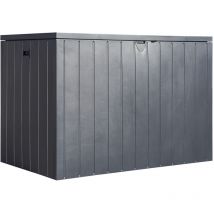 Stahl Gartenbox 980 L Kissenbox & Auflagenbox Anthrazit 79x138x93 Cm - Shelterlogic