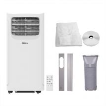Shinco - 9000BTU Climatiseur Mobile avec Fonction 3-en-1, Climatisation, Déshumidificateur, Ventilateur, Mode veille, 2,6Kw, Pour max 22m2,
