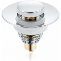 1 pc Bouchon Lavabo,Bonde de Lavabo Pop-Up,Universel Filtre de Vidange Anti-Bloqué de Lavabo en Acier Inoxydable,pour 33-40mm Trou Vidange Lavabo