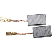 2x Balais de charbon pour moteur 5 x 10 x 16mm compatible avec Hilti ag 125-S, ag 230-S, d 125-S, dag 115-S outil électrique
