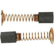2x Balais de charbon pour moteur 8 x 5 x 5mm compatible avec Dremel 300 395 595 3000, 6000 Type 3/4/5/A6 outil électrique