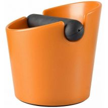 Accessoires de machine à café Boîte à café orange Espresso Knock Box pour Barista Coffee Grind