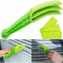 Brosse de nettoyage pour stores, stores et lamelles, brosse ménagère compacte, brosse de nettoyage pour stores, brosse de nettoyage pour lamelles,
