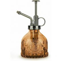 Shining House - Brumisateur de plantes en verre 200 ml, flacon pulvérisateur vintage avec pompe supérieure, pulvérisateur de fleurs de jardin à brume
