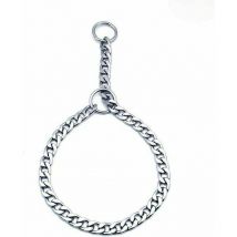 Collier pour Chien en Fer Solide Chaîne en Métal Collier de Dressage Réglable pour Gros Chien Animal Domestique s
