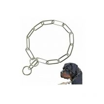 Colliers Étrangls Collier de Dressage pour Chien Colliers Classiques Réglable en Acier Solide Chaîne Collier en Chaîne Grosses pour Chien 3.0mmX50cm