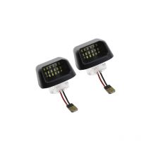 1 paire de feux de plaque d'immatriculation arrière 18 led 26510 ZP50A 6500K 12V, compatibles avec Navara D40 2004-2020 Armada Titan Xterra - Shining