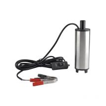 12V 51mm Pompe à Huile,Pompe Carburant,Pompe Diesel avec Filtre Amovible,30L/Min Pompe submersible Pompes de Transfert - Shining House