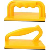 Shining House - 2 pcs Sécurité Push Block Bâton Pratique Bois Scie Poussoir Bâton Oblique et Droite Sécurité Push Block Outil à Bois pour Routeur