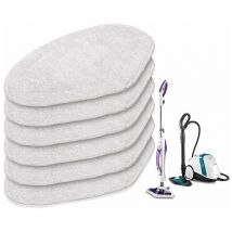 Redroad - shining house Almohadillas de repuesto para cepillo Polti Vaporetto Vaporforce, producto original para Smart 35Mop, Smart 40Mop, etc. (6