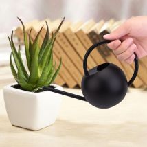 SHINING HOUSE Arrosoir Plante Intérieur, 400ML Arrosoir en Acier Inoxydable pour Plantes d'intérieur, Petit Arosoir à Long Bec, Arrosoir pour Plantes
