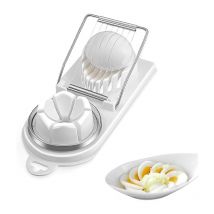 Coupe-œufs en acier inoxydable, cuiseur à œufs professionnel, coupe-œufs, cuiseur à œufs, coupe-œufs en tôle, cuiseur à œufs adapté aux œufs, kiwi,