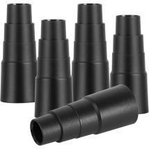 Adaptateur Tuyau Aspirateur, 5PCS Adaptateur Aspirateur Universel pour Ponceuse, Scie Sauteuse, Meuleuse, Réducteur pour Outil Aspiration Poussière