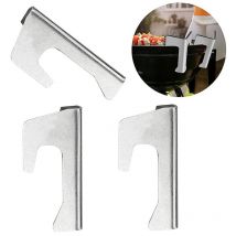 Lot de 3 entretoises universelles en acier inoxydable pour barbecue - Shining House