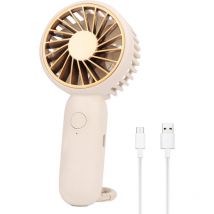 Shining House - Mini ventilateur avec sac de transport, ventilateur de poche portable usb, petit ventilateur portable rechargeable, mini ventilateur