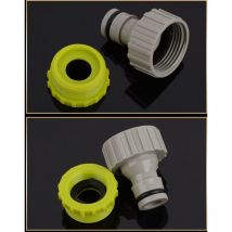 Raccord de robinet-2Pack, 4/6Connecteur de robinet de jardin Raccord de robinet, Set de raccord de tuyau pour l'irrigation de jardin - Shining House