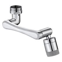 Shining House - Schwenkbarer Wasserhahnbelüfter aus Messing, 2 Modi, verstellbarer Küchenhahn-Filterbelüfter