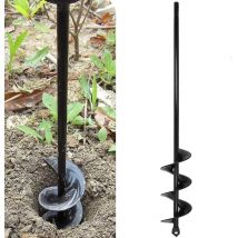 Tariere jardin perceuse amélioré 4x45cm perceuse jardinage foret spirale pour perceuse tariere perceuse tarriere jardin perceuse pour jardin tarriere