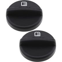 Bouchon de remplissage d'huile moteur de voiture 2 pièces 55566555 Compatible avec Astra j Corsa e Cascada Insignia a Zafifa c bouchon de réservoir