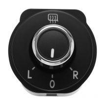 Bouton de commutation de télécommande de réglage de rétroviseur de voiture compatible avec Polo 6R 2011-2016 6RD959565B 6R0959565 Accessoires