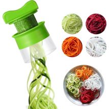 Coupe Légumes, Coupe légume Spiralizer, Spaghetti Légume, Spirale de Légumes Trancheuse pour Courgette Nouilles, Carotte Spaghettis, Concombre