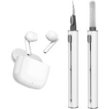 Kit Nettoyage Airpods, 3 en 1 Kit Nettoyage iphone Multifonction, Kit de Nettoyage Airpods, Stylo Nettoyage Airpods, Compatibles avec Airpods 1/2