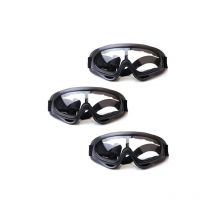 Paquet de 3 lunettes de sécurité pour enfants, lunettes de jeu en plein air pour enfants pour la protection des yeux de jeu et le travail en