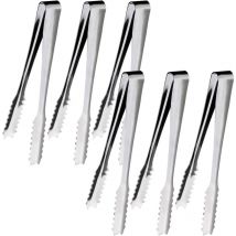Pince à Glaçons, 6 Pièces Pince a Sucre, Pince Bonbon, 15cm, pour Cuisine, Café, Fête, Bar et Buffet - Shining House