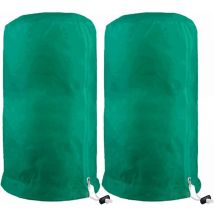 Housse de Protection pour Plantes d'Hiver, Housse d'Hivernage pour Plantes de Jardin Réutilisable,Housse Hivernage Plante avec Fermeture Éclair et
