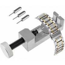 Kit de Réparation Montre Professionnel,Outil Bracelet Montre avec Paquet de 3 Pins Supplementaires,Instrument Réglage pour Montres Bracelet