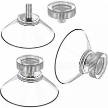 Lot de 20 ventouses ø 40 mm M4 - Avec écrou moleté