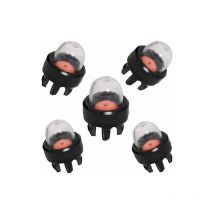 Lot de 5 ampoules d'amorce à enclencher 188-512,188-512-1 Compatible avec Stihl/Weed Eater/McCulloch/Ryobi Echo/Homeliter/Trimmer/Zama/Poulan Trimmer