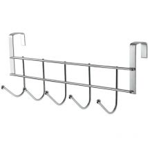 Patère de salle de bain Hook Rail Inox Door Hook Coat Hook Coat Hanger With 5 Hooks