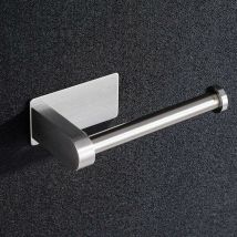 Porte-serviette Porte-rouleau de papier toilette sans perçage, porte-rouleau de papier toilette auto-adhésif Porte-papier toilette en acier