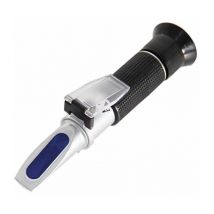 Réfractomètre de Sucre Brix Réfractométre Portable de 0-32% Range Servant à Mesurer Le Taux de Sucre pour Miel Confiture Jus Boisson Vin