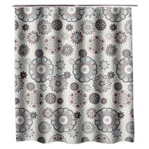 Rideau de Douche,220x200cm en tissu Polyester,Rideau Baignoire beau pour Salle de Bain