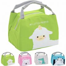 Sac Isotherme Repas Enfant Fille, Sac à Lunch Isolé, Panier Repas Enfant, Mini Sac Isotherme Repas Enfant, Sac Lunch Femme Multipurpose, pour le