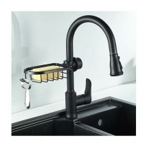 Support Pour Éponge De Robinet De Cuisine Organisateur Pour Évier Au-dessus Du Robinet Support De Vidange De Robinet Suspendu Pour L'organisation De