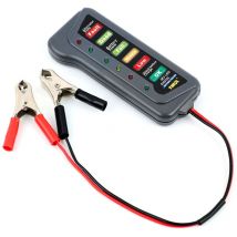 Testeur Digital de Batterie et alternateur de 12 v -Testeur Multifonction pour Auto et Moto