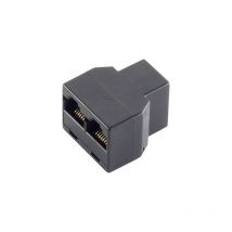 Shiverpeaks Western Adaptateur [1x Rj12 Femelle 6p6c - 2x Rj12 Femelle 6p6c] Noir Bs71225-6