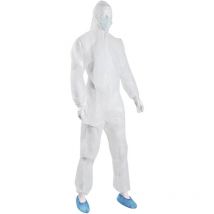 1005079 set de protection jetable grand avec combinaison Taille du vêtement: Unisize blanc - Söhngen