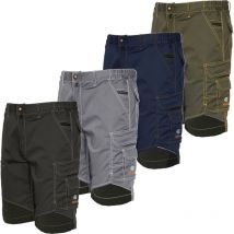 Pantalon court de travail Industrial Starter Stretch Extreme - L - Bleu